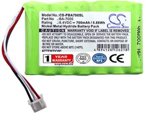 replacement battery for brother p-touch p-touch 7600vp part no brother ba-7000