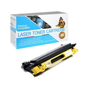 suppliesoutlet compatible toner cartridge replacement for brother tn115y / tn110y (yellow,1 pack)