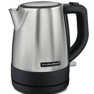 Hamilton Beach Commercial HKE110 1 Liter Hot Water Tea Kettle, Hospitality Rated, Stainless Steel…