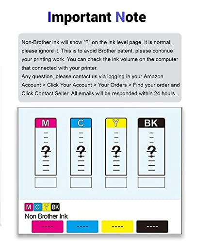 BAALAND LC3033XXL LC3033BK/C/M/Y Ink Cartridges Replacement for Brother LC3033 3033 LC3035 3035 Work for MFC-J995DW MFC-J995DWXL MFC-J815DW MFC-J805DW MFC-J805DWXL Printer (4-Pack)