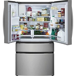 Frigidaire Gallery GRMC2273BF 21.5 Cu. Ft. Stainless Counter Depth 4-Door French Door Refrigerator