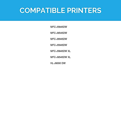 LD Compatible Ink Cartridge Replacements for Brother LC3039BK Ultra High Yield (Black, 3-Pack)