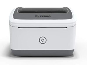 zebra zsb series thermal label printer – wireless labeling for shipping, address, folders, barcodes for small home office. compatible w/ups, usps, shopify, ebay, fedex, amazon, etsy – 4-in width