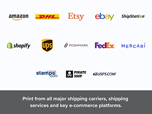 ZEBRA ZSB Series Thermal Label Printer - Wireless Labeling for Shipping, Address, Folders, Barcodes for Small Home Office. Compatible w/UPS, USPS, Shopify, Ebay, FedEx, Amazon, Etsy - 4-in Width