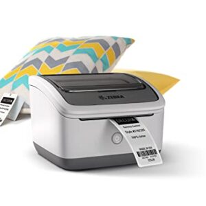 ZEBRA ZSB Series Thermal Label Printer - Wireless Labeling for Shipping, Address, Folders, Barcodes for Small Home Office. Compatible w/UPS, USPS, Shopify, Ebay, FedEx, Amazon, Etsy - 4-in Width