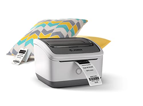 ZEBRA ZSB Series Thermal Label Printer - Wireless Labeling for Shipping, Address, Folders, Barcodes for Small Home Office. Compatible w/UPS, USPS, Shopify, Ebay, FedEx, Amazon, Etsy - 4-in Width