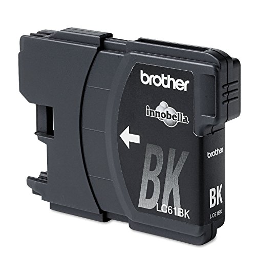 BROTHER Innobella LC61BK Ink Cartridge - Black -1 Pack in Retail Packing