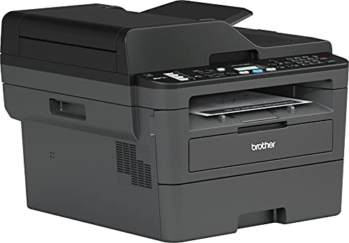 Brother MFC-L2710D All-in-One Wireless Monochrome Laser Printer for Home Office - Print Copy Scan Fax, Auto Duplex Printing, 32 ppm, 50-Sheet ADF, Amazon Alexa, AirPrint, Tillsiy USB Printer Cable