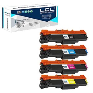 lcl compatible toner cartridge replacement for brother tn-223 tn223 tn-223bk tn223bk tn223c tn223m tn223y hl-l3210cw hl-l3230cdw hl-l3270cdw hl-l3290cdw mfc-l3710cw mfc-l3750cdw (4-pack kcmy)