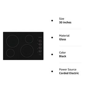 Frigidaire FFEC3025US 30 Inch Electric Smoothtop Style Cooktop with 4 Elements, Hot Surface Indicator