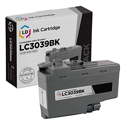 LD Compatible Ink Cartridge Replacement for Brother LC3039BK Ultra High Yield (Black)