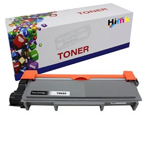 hiink compatible toner cartridge replacement for brother tn-660 tn660 tn630 high yield toner cartridge use with hl-l2300d hl-l2305w hl-l2340dw hl-l2360dw hl-l2380dw mfc-l2680w(black, 1-pack)