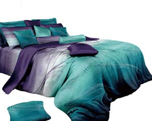 swanson beddings twilight-p 3-piece duvet bedding set: duvet cover and two pillow shams (queen)