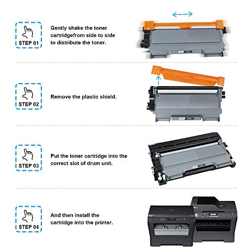 INK E-SALE Compatible Toner Cartridge Replacement for High Yeild Brother TN450 TN420 (Black, 2-Pack),for use with Brother HL-2270dw MFC-7360n DCP-7065dn IntelliFAX-2840 Printer