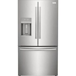 frigidaire gallery 27.8 cu. ft. smudge-proof stainless steel french door refrigerator – grfs2853af