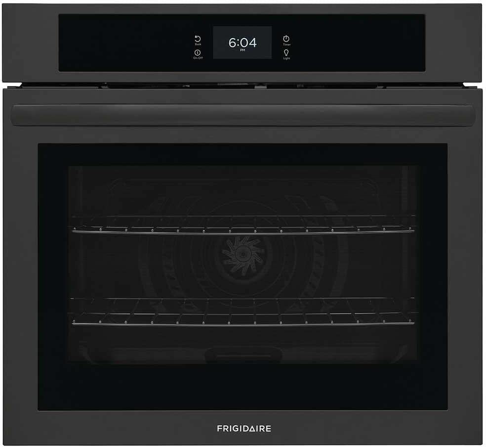 Frigidaire 30" Black Single Electric Wall Oven With Fan Convection - FCWS3027AB