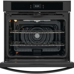 Frigidaire 30" Black Single Electric Wall Oven With Fan Convection - FCWS3027AB