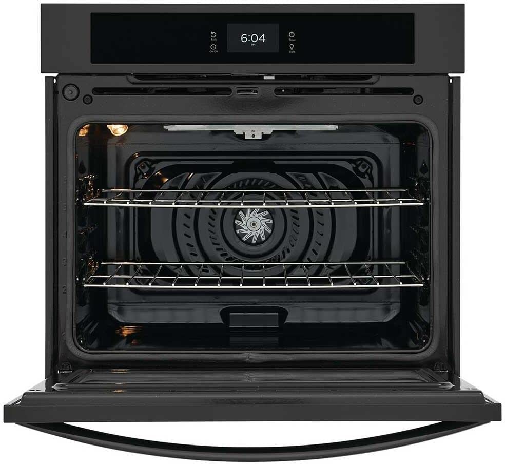 Frigidaire 30" Black Single Electric Wall Oven With Fan Convection - FCWS3027AB