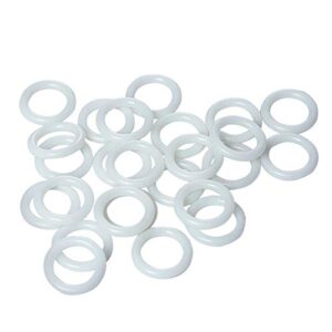 home sewing depot sew on uv white rings for shades pk 50