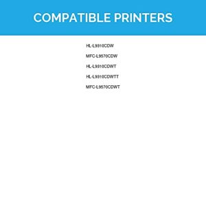 LD Compatible Toner Cartridge Replacement for Brother TN439C Ultra High Yield (Cyan)