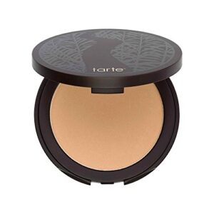 tarte smooth operator amazonian clay tinted pressed finishing powder, medium, 0.39 ounce