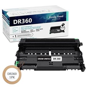 dr360 drum unit compatible replacement for brother mfc7345n 7840 drum to use with hl-2120 2125 2140 2150n 2170 2170w, mfc-7040 7440 7320 7340 7440n 7840w dcp-7030 7040 7045n printer (1pk black) dr-360