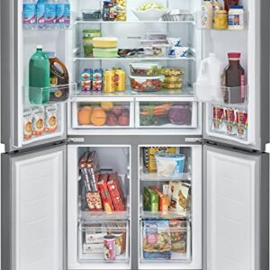 Frigidaire FRQG1721AV 17.4 Cubic Foot Refrigerator, Silver