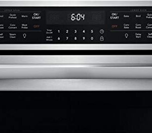 Frigidaire FGEW3066UF Gallery Series 30 Inch 5.1 cu. ft. Total Capacity Electric Single Wall Oven in Stainless Steel