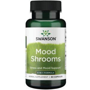 swanson mood shrooms – 3-in-1 formula 60 caps
