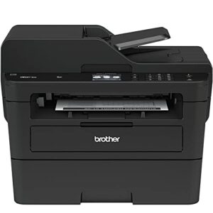 brother mfcl2750dw monochrome all-in-one wireless laser printer, duplex copy & print & scan & fax, 36ppm, automatic 2-sided printing, 2.7’’color touchscreen, 250-sheet, lanbertent printer cable