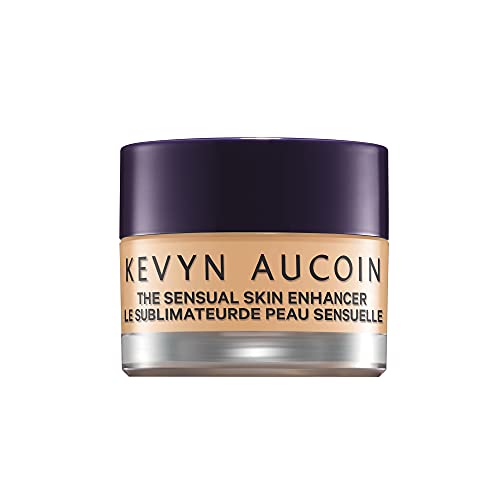 Kevyn Aucoin The Sensual Skin Enhancer (Medium) SX 07 shade: Evens skin tone. All-in-one foundation, concealer, highlight and contour. All skin types. Makeup artist go to that color corrects & covers.