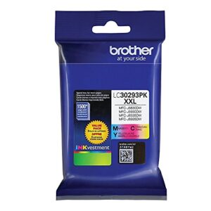 brother mfc-j5830dw original ink extra high yield – 3 packs (c/m/y)