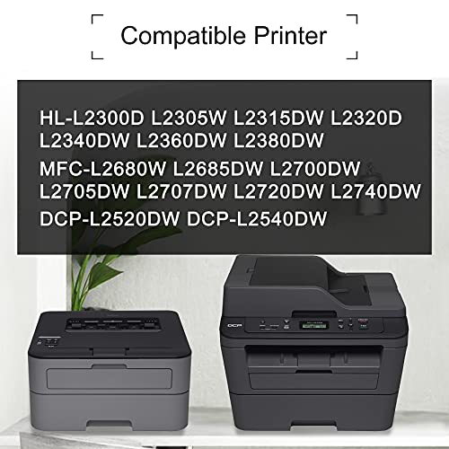 [High Yield] 1Pack TN660 TN660 Compatible Toner Cartridge Replacement for Brother HLL2360DW L2380DW MFCL2680W L2700DW L2705DW DCPL2540DW Printer Toner Cartridge, Sold by NEODAYNET., Black