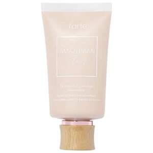 tarte amazonian clay 12-hour full coverage foundation spf 15, fair sand, unboxed