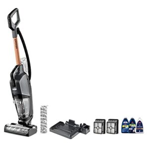 bissell® crosswave® hydrosteam™  wet dry vac, multi-purpose vacuum, wash, and steam, sanitize formula included, 35151