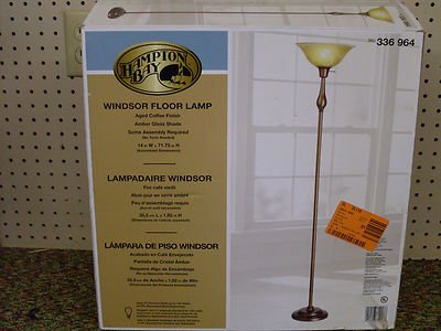 Windsor 71-3/4 in. Floor Lamp Bronze/Copper