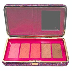 tarte life of the party clay blush palette and clutch