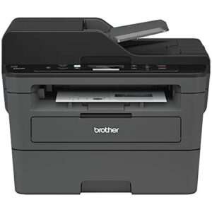 Brother L-2550DW Monochrome All-in-One Laser Printer I Print Copy Scan I Wireless I Auto 2-Sided Printing I Print Up to 36 Pages/Min I Up to 250 Sheets/Tray I 50-Sheet ADF + Printer Cable