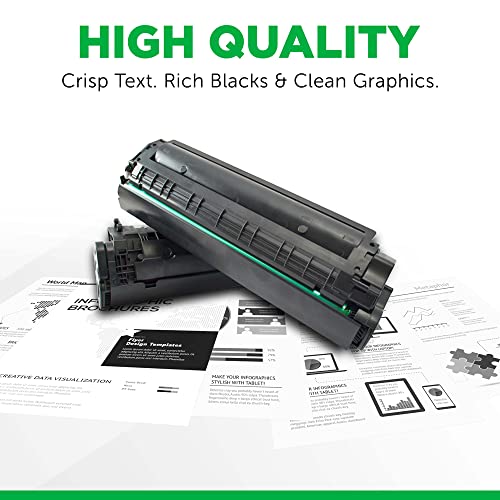 Clover Remanufactured Toner Cartridge for Brother TN580 | Black