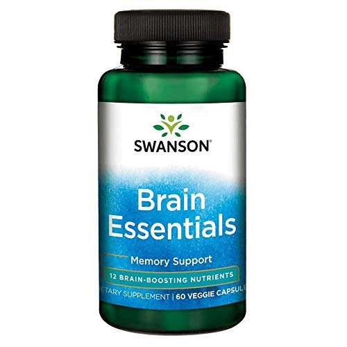 Swanson Brain Essentials 60 Veg Capsules