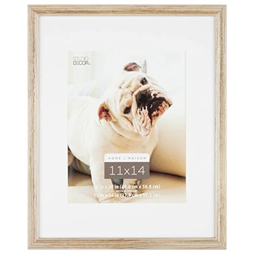 MICHAELS Bulk 6 Pack: Champagne 11”; x 14”; Frame with Mat, Home by Studio Décor®