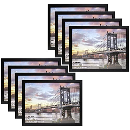 MICHAELS Bulk 8 Pack: Flat Black 18”; x 24”; Frame, Home Collection by Studio Décor®