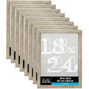 michaels bulk 8 pack: gray 18”; x 24”; belmont frame by studio décor®