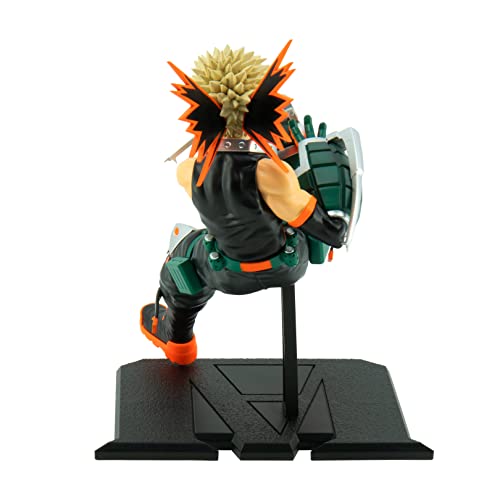 ABYstyle Studio My Hero Academia Bakugo Katsuki AP Shot SFC Collectible PVC Figure 6.7" Tall Statue MHA Anime Manga Figurine Home Room Office Decor Gift