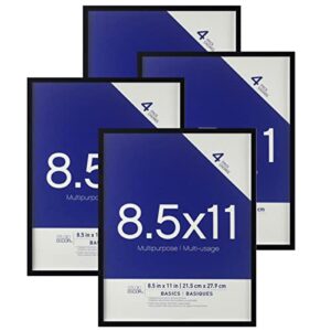 michaels 4 pack multipurpose 8.5”; x 11”; wall frames, basics by studio décor®