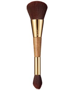tarte bronze & glow double-ended contour brush in box