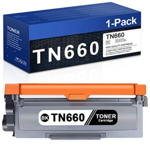 lodicolor compatible tn660 tn-660 high yield toner cartridge replacement for brother hl-l2300d hl-l2305w mfc-l2680w mfc-l2685dw dcp-l2520dw dcp-l2540dw printer toner cartridge (1 pack, black)