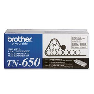 brother tn650 1 – high yield – original – toner cartridge – for dcp 8080, 8085, hl-5340, 5350, 5370, mfc 8480, 8680, 8890
