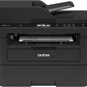 Brother MFC-L2750DW All-in-One Wireless Monochrome Laser Printer - Print Copy Scan Fax - 2.7" Touchscreen LCD, Auto Duplex Print, Speed Up to 36 ppm, 50-Sheet ADF, Wulic Printer Cable