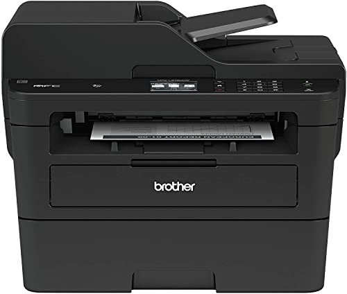 Brother MFC-L2750DW All-in-One Wireless Monochrome Laser Printer - Print Copy Scan Fax - 2.7" Touchscreen LCD, Auto Duplex Print, Speed Up to 36 ppm, 50-Sheet ADF, Wulic Printer Cable